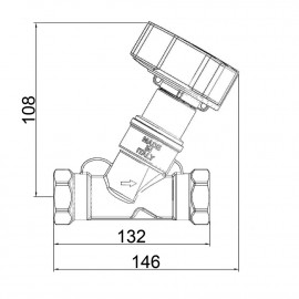 Балансировочный вентель Icma 1