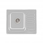 Кухонная мойка Lidz 5848 0,8 мм Satin (LIDZ5848SAT)