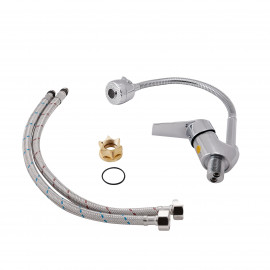 Смеситель для кухни Lidz (CRM) 40 87 008F 4 с рефлекторным изливом