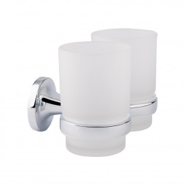 Стакан двойной GF (CRM)S-2808 с держателем зубных щеток