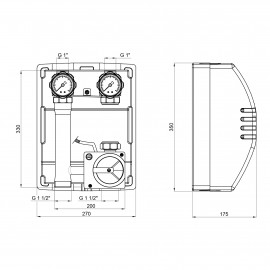 Насосная группа Icma 1