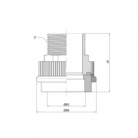 Муфта PPR Thermo Alliance 63х2