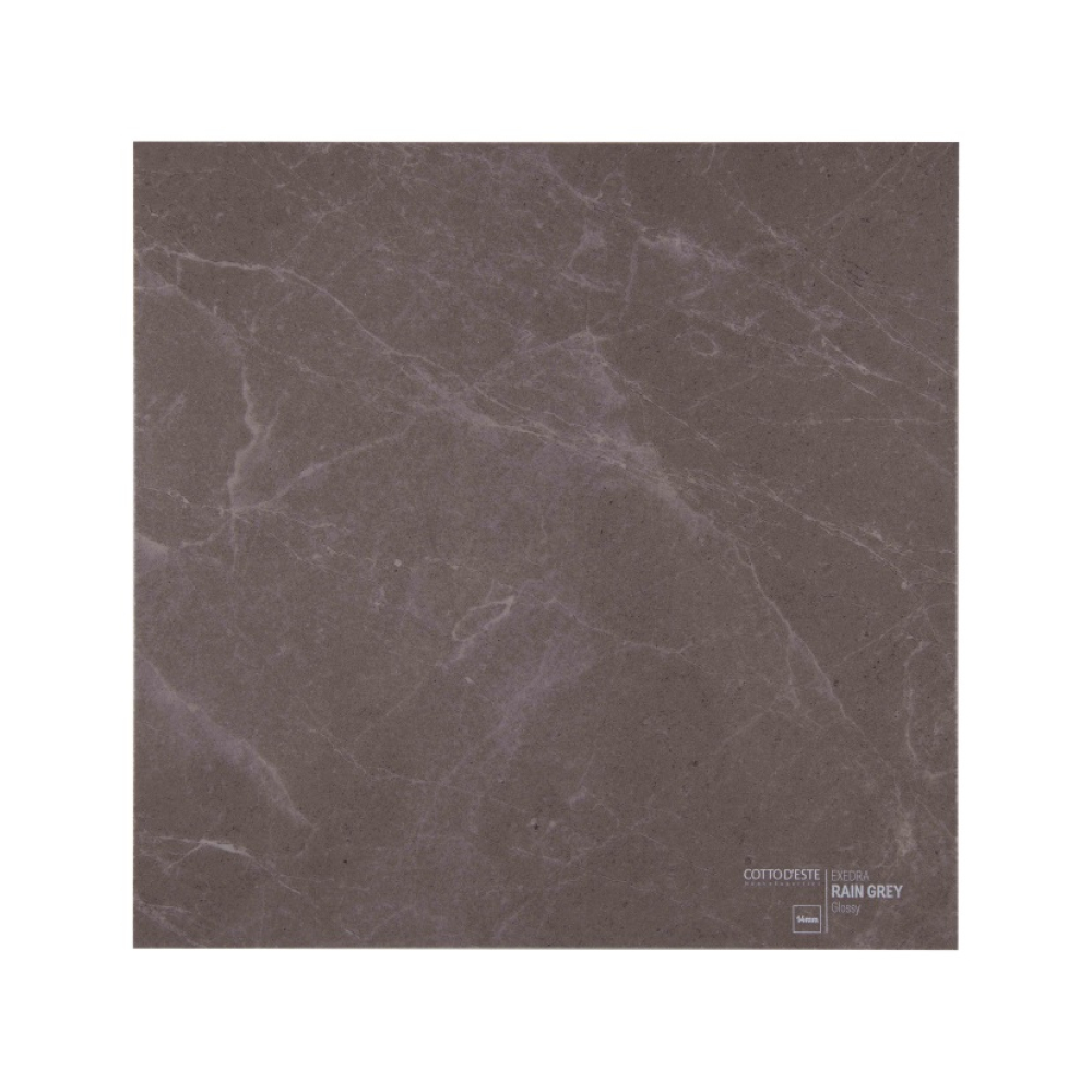 Керамогранитная плитка Kerlite Exedra EK8KXX8 5 Plus GLOSSY RAIN-GREY 5 мм