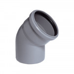 Колено PPR канализационное Ostendorf HT-Safe 110, 15°