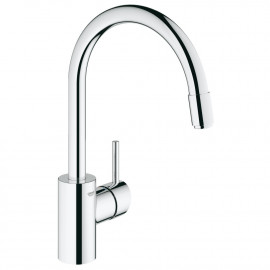 Набор Grohe мойка кухонная K400 31570SD0 + смеситель Concetto 32663001