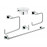 Набор аксессуаров Grohe Essentials Cube 40758001