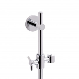 Штанга для душа Qtap 003 с мыльницей