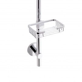 Штанга для душа Qtap 003 с мыльницей