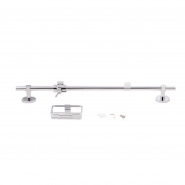 Штанга для душа Qtap 003 с мыльницей