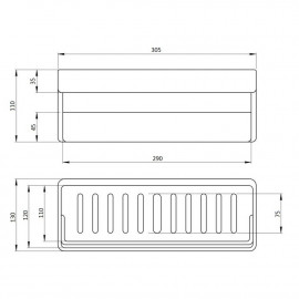 Полка Qtap PL02