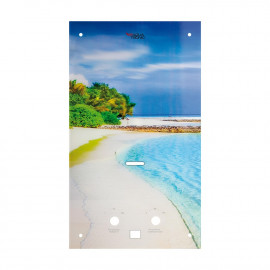 Стеклянная панель Aquatronic (beach)