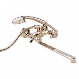 Смеситель для ванны Qtap Liberty ORO 140