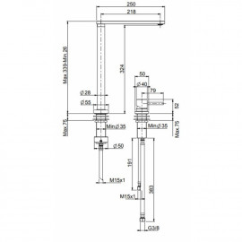 Набор Apell мойка кухонная Regola Polish RE601IKITW + смеситель Telescopic APF1260CR