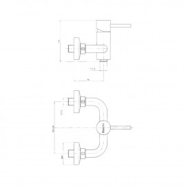 Смеситель для душа Bianchi Mini ESDMIN200500CRM