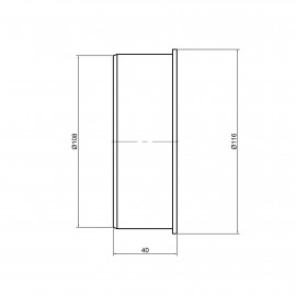 Заглушка PPR канализационная TA Sewage 110