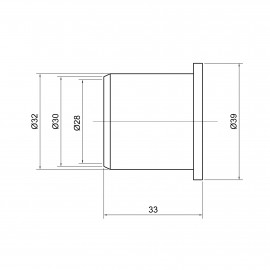 Заглушка PPR канализационная TA Sewage 32