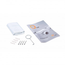 Трап Qtap Dry FB304-800 линейный с сухим затвором и нержавеющей решеткой 800х73