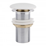 Донный клапан для раковины Qtap F008 70х70х120 White