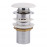 Донный клапан для раковины Qtap F0081 70х70х120 White с переливом