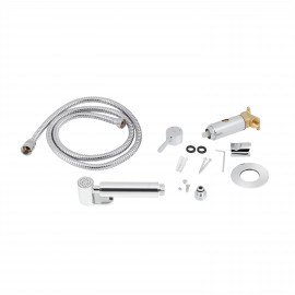 Набор для гигиенического душа со смесителем Qtap Inspai-Varius CRM V00440001