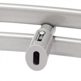 Полотенцесушитель водяной Qtap Dias (SIL) P18 1000x500 HY