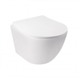 Набор Qtap инсталляция Nest M425-M06CRM + унитаз с сиденьем Jay QT07335176W