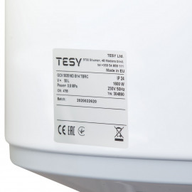 Водонагреватель Tesy Anticalc Slim 50 л, сухой ТЭН 2х0,8 кВт (GCV503516DB14TBRC) 304890