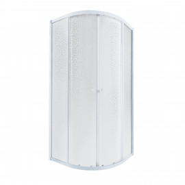 Душевая кабина Qtap Presto WHI1099AP5 90х90 см, стекло Pear 5 мм без поддона