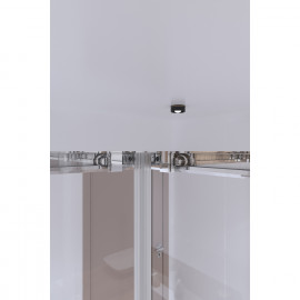 Душевая кабина Qtap Taurus CRM1099SC6 90х90 см, стекло Clear 6 мм покрытие CalcLess, без поддона