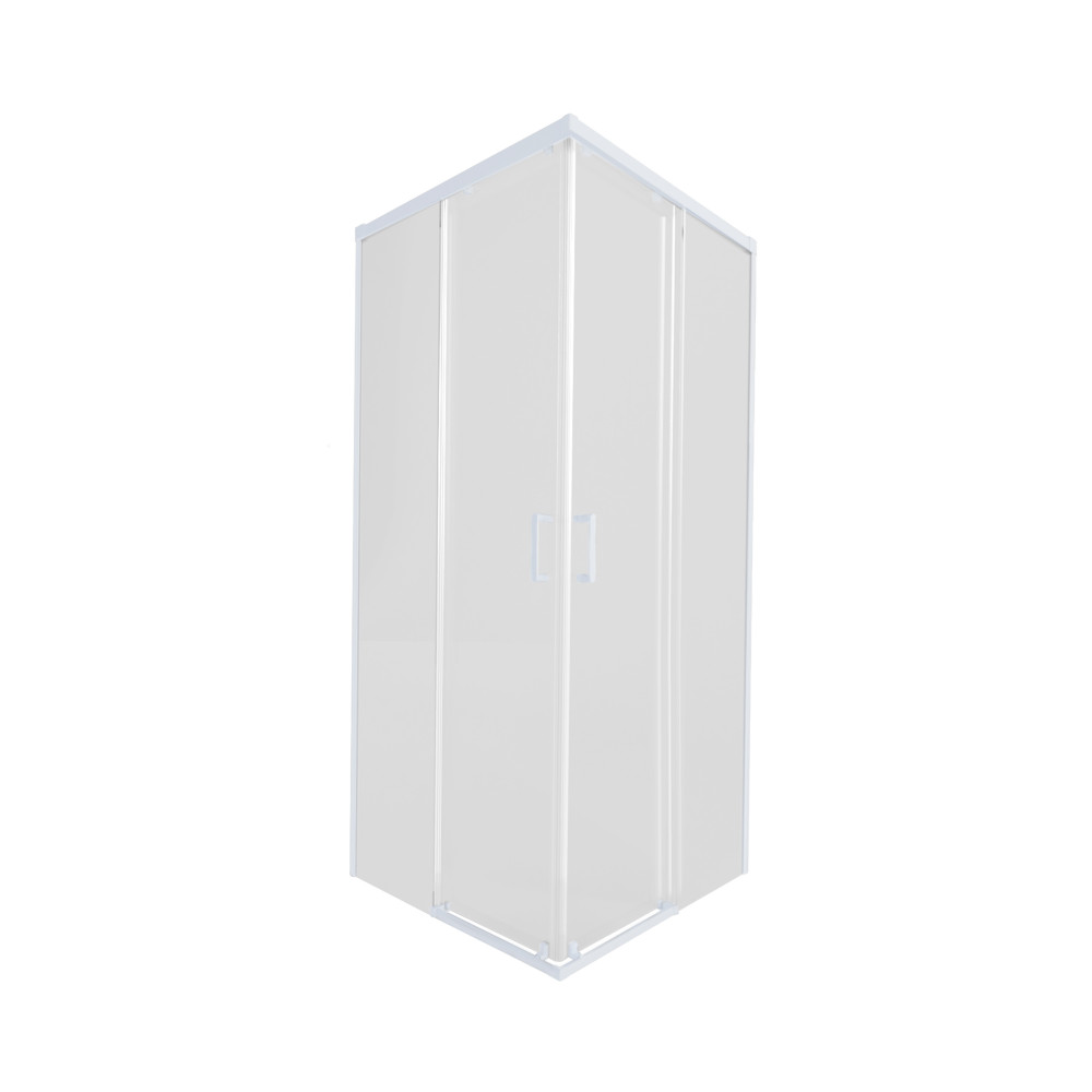 Душевая кабина Qtap Taurus WHI1099SC6 90х90 см, стекло Clear 6 мм покрытие CalcLess, без поддона