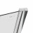 Душевая кабина Qtap Gemini CRM1018RC6 100х80 см, стекло Clear 6 мм, CalcLess, без поддона