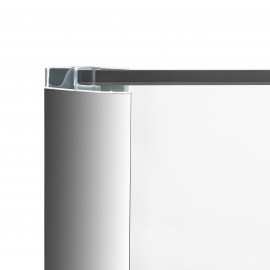 Душевая кабина Qtap Virgo CRM1099AC8 90х90 см, стекло Clear 8 мм покрытие CalcLess, без поддона