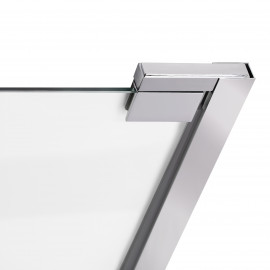 Душевая кабина Qtap Aquarius CRM1099SC6 90х90 см, стекло Clear 6 мм, CalcLess, без поддона