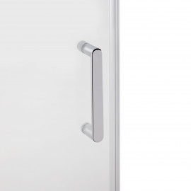 Душевая дверь в нишу Qtap Taurus CRM201-11.C6 97-108x185 см, стекло Clear 6 мм, покрытие CalcLess