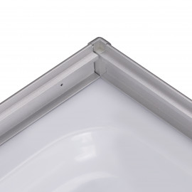 Душевая кабина Lidz Wawel SC80x80.SAT.LOW.FR, стекло Frost 4 мм