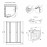 Душевая кабина Lidz Latwa SC80x80.SAT.LOW.FR, стекло Frost 4 мм