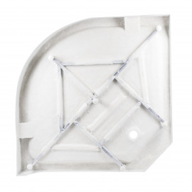 Душевой бокс Lidz Majatek SB90x90.BLA.LOW.TR, стекло прозрачное 5 мм