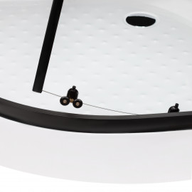 Душевой бокс Lidz Majatek SB90x90.BLA.LOW.TR, стекло прозрачное 5 мм