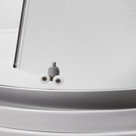 Гидромассажный бокс Lidz Tani SBM100x100.SAT.HIGH.FR, стекло Frost 4 мм