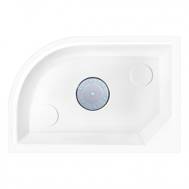 Гидромассажный бокс Lidz Tani SBM120x80L.SAT.HIGH.FR, стекло Frost 4мм