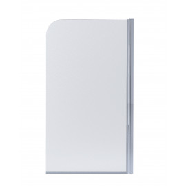 Штора на ванну Lidz Brama SS80x140R.CRM.FR стекло Frost 6 мм, правая