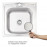 Кухонная мойка Lidz 5050 0,8 мм Decor (LIDZ5050DEC08)