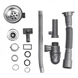 Кухонная мойка Lidz 5080-L 0,8 мм Decor (LIDZ5080LDEC06)