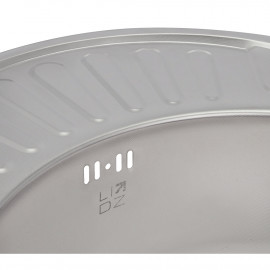 Кухонная мойка Lidz 5745 0,8 мм Micro Decor (LIDZ5745MDEC)