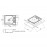 Кухонная мойка Lidz 5848 0,8 мм Micro Decor (LIDZ5848MDEC)