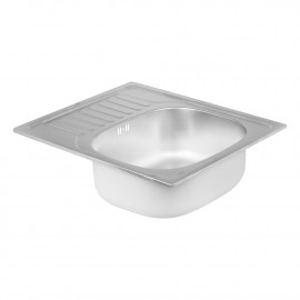 Кухонная мойка Qtap 5848 0,8 мм Satin (QT5848SAT08)