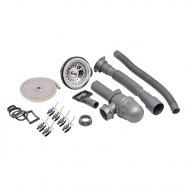 Кухонная мойка Qtap 6349 0,8 мм Satin (QT6349SAT08)