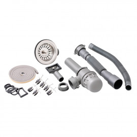 Кухонная мойка Qtap 9550 0,8 мм Satin (QT9550SAT08)