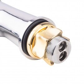 Смеситель для раковины Lidz (CRM) 14 34 001FB с лейкой для гигиенического душа