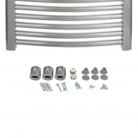 Полотенцесушитель водяной Qtap Evia (SIL) P21 1200x500 HY